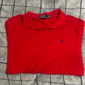 Ralph Lauren Vibrant Red Polo Shirt